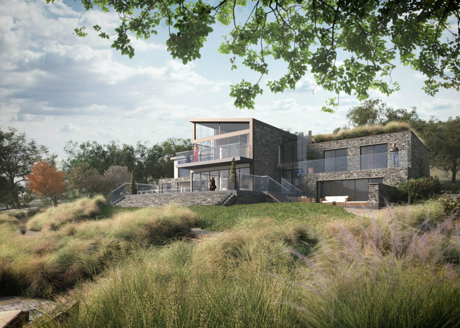 Ferndown House Scene