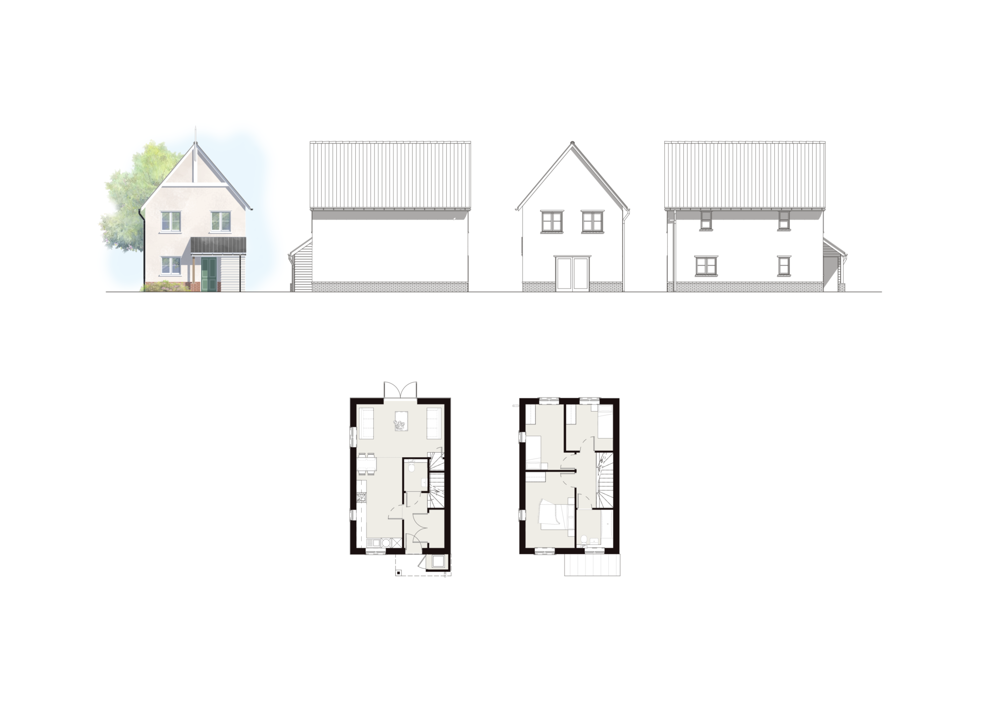 Kelvedon Road, Tiptree Scene